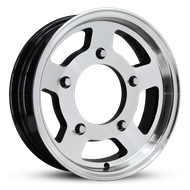 Klassik Rader® Dune Wheels Rims | Black Machined | Free Shipping!